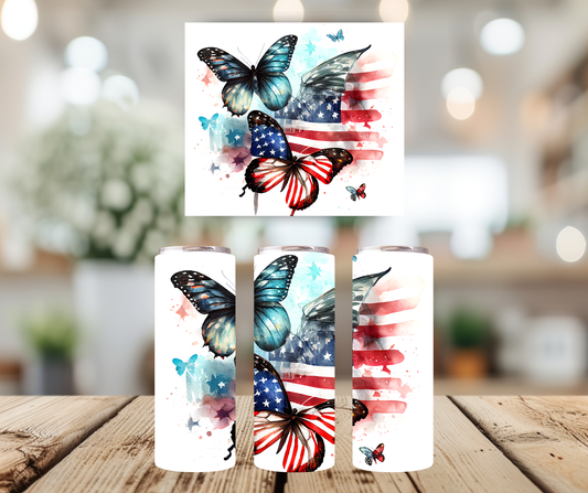 20oz Tumbler - Butterfly