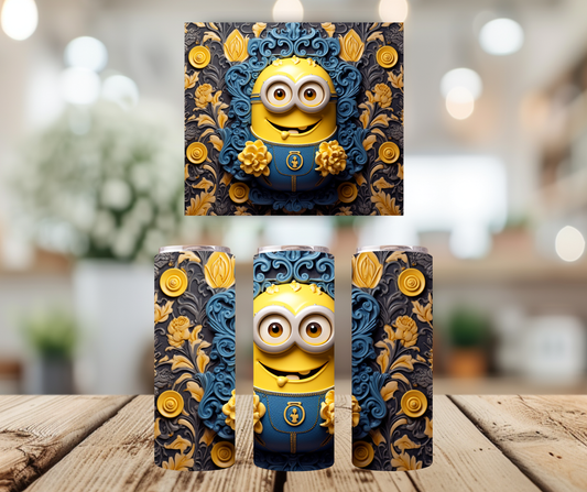 20oz Tumbler - Porcelain Minion