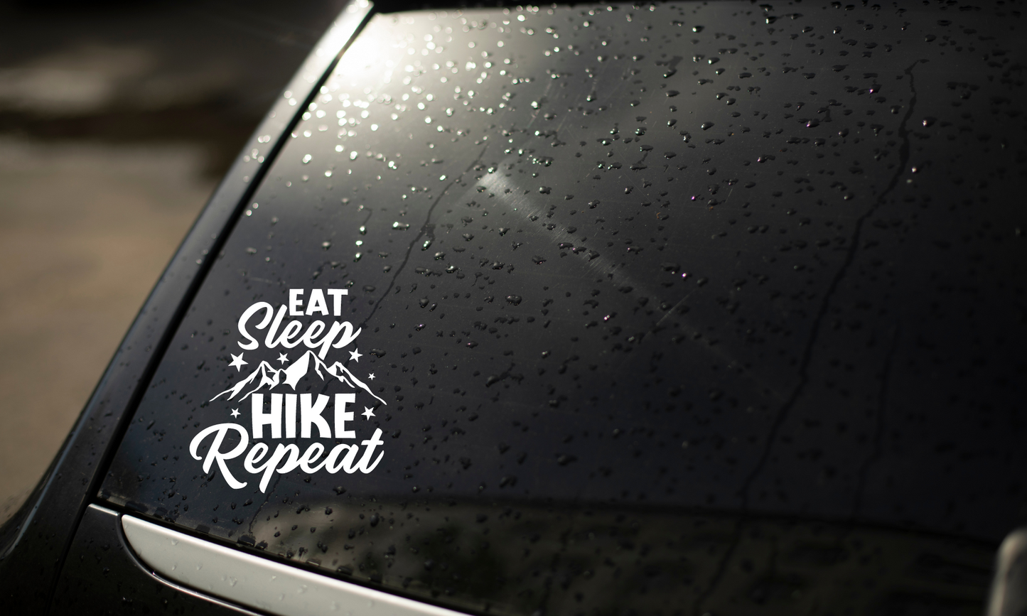 Eat, sleep, hike repeat