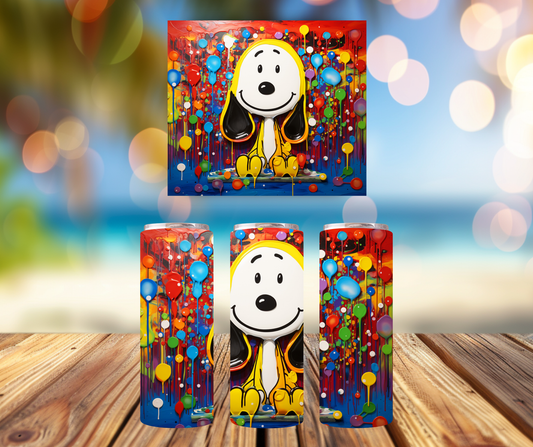 20oz Tumbler - Splash Snoopy