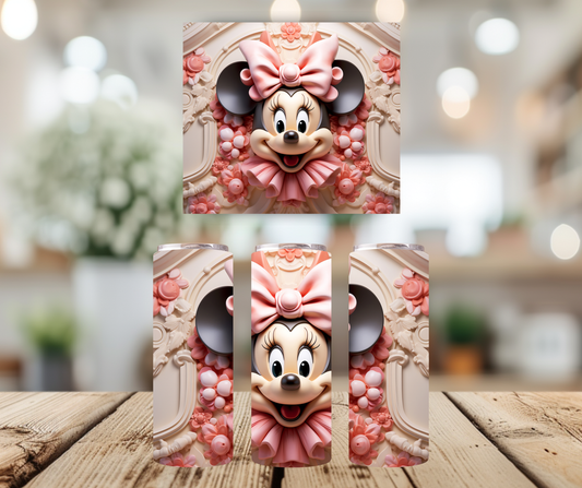 20oz Tumbler - Porcelain Minnie 2