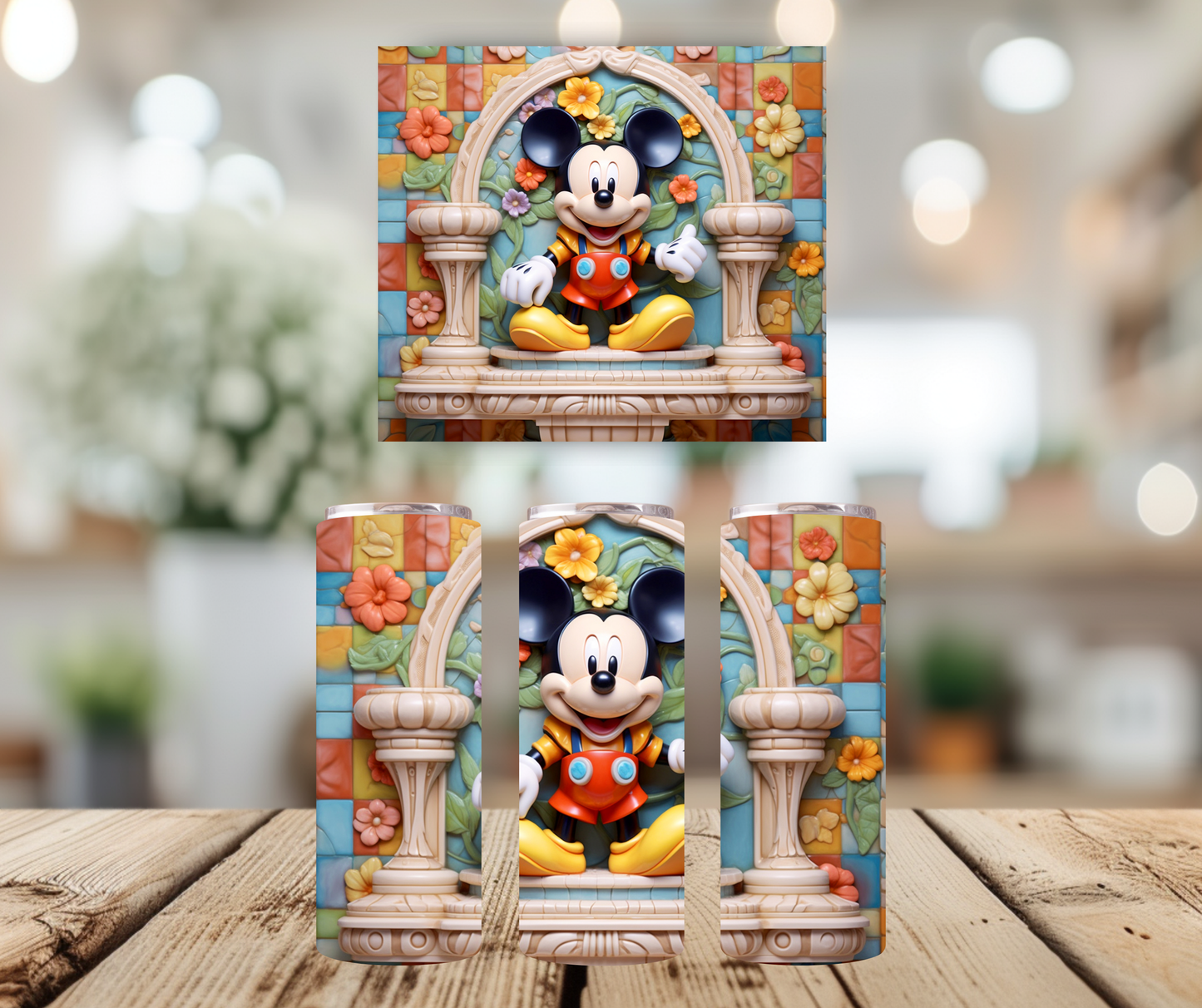 20oz Tumbler - Porcelain Mickey