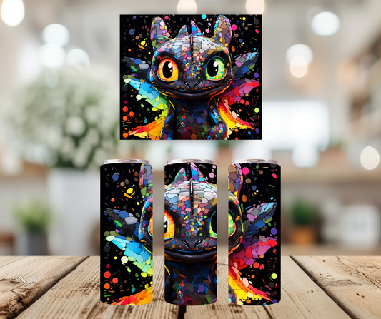 20oz Tumbler - Splash Toothless