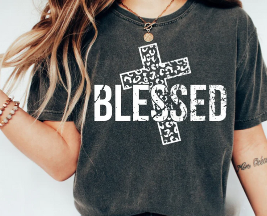 Blessed Cheetah Cross - RGST001