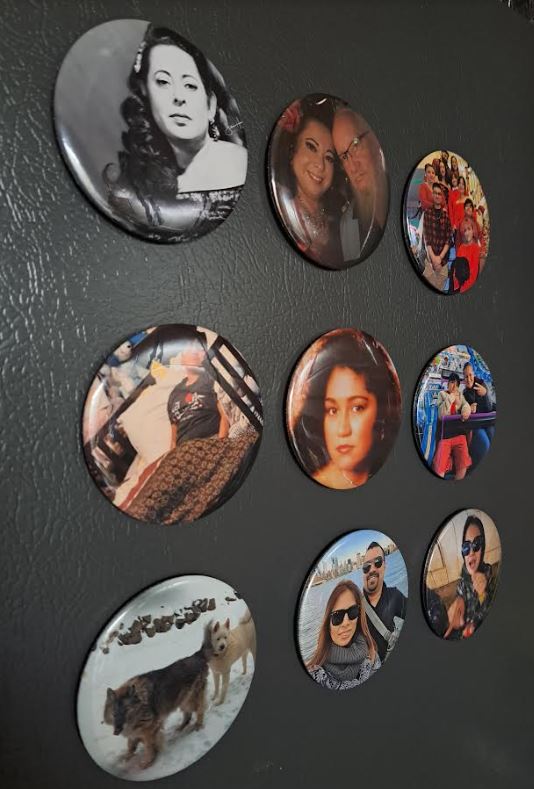 3 inch customized magnet (set of 9)