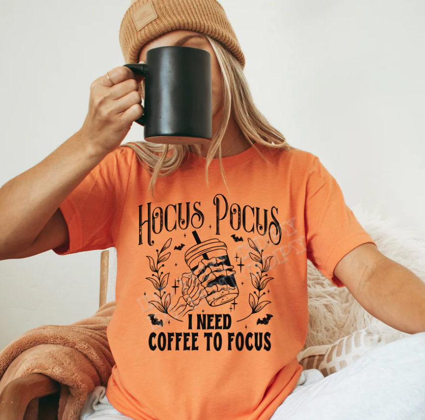 Hocus Pocus I need Coffee to Focus